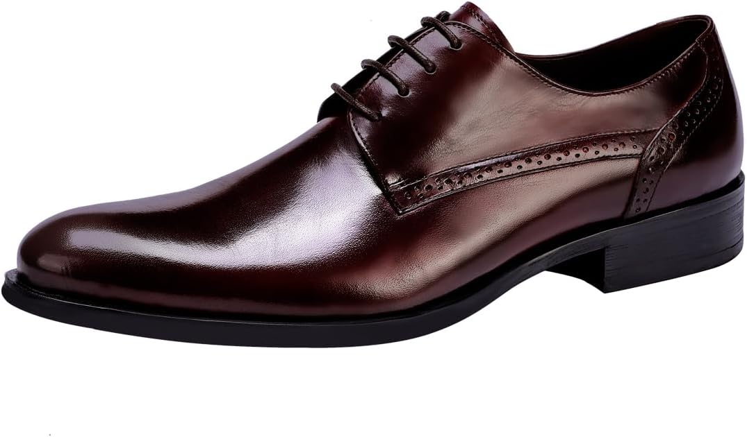 Мужские кожаные туфли дерби Neufboissee, бордовый
Мужские кожаные туфли дерби Neufboissee, бордовый