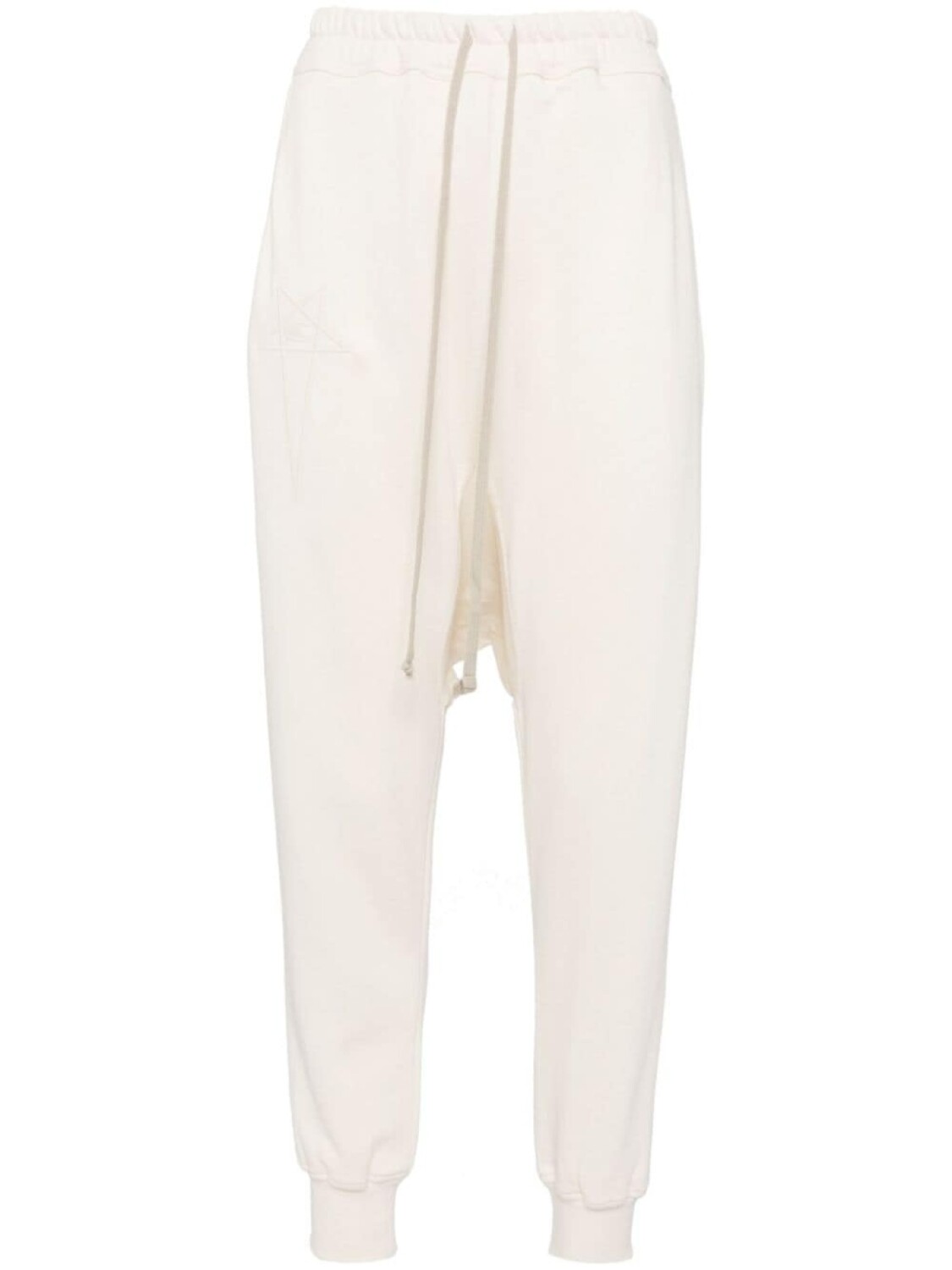 Rick Owens зауженные хлопковые спортивные брюки, белый
Rick Owens зауженные хлопковые спортивные брюки, белый