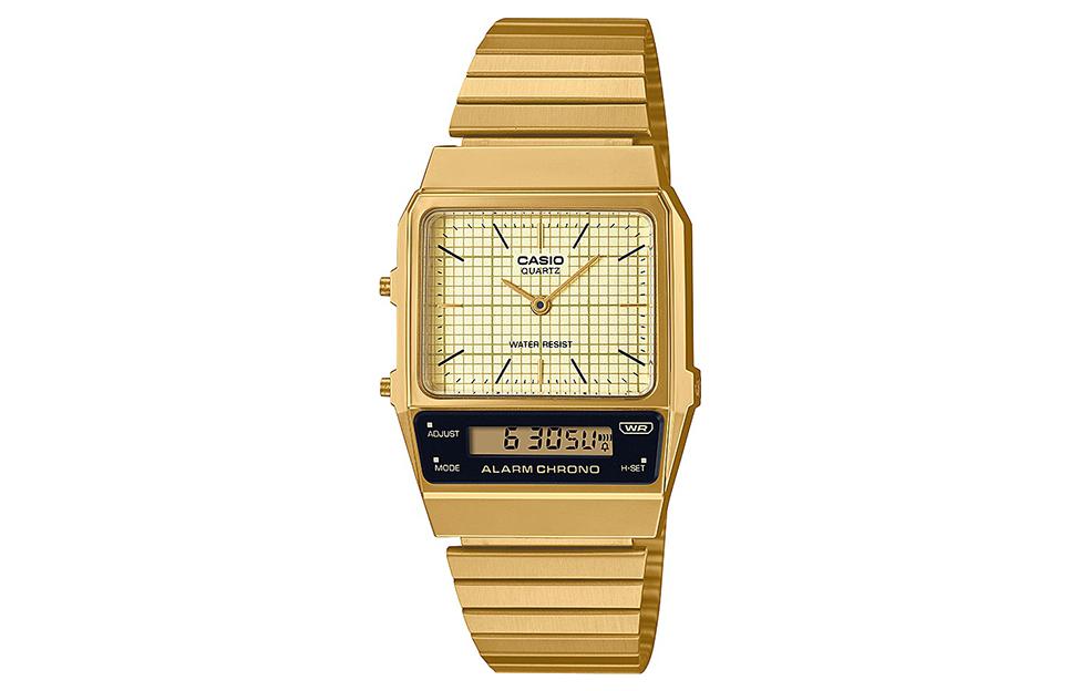 Мужские классические золотые часы Standard Series AQ-800EG-9AJF CASIO
Мужские классические золотые часы Standard Series AQ-800EG-9AJF CASIO