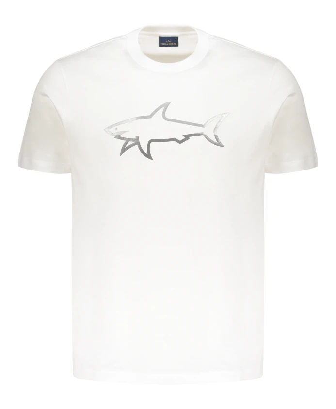 Хлопковая футболка с логотипом Paul & Shark, белый
Хлопковая футболка с логотипом Paul & Shark, белый
