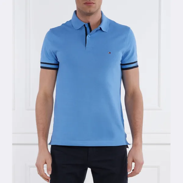 Рубашка-Поло узкого кроя с монотипными манжетами Tommy Hilfiger, синий
Рубашка-Поло узкого кроя с монотипными манжетами Tommy Hilfiger, синий
