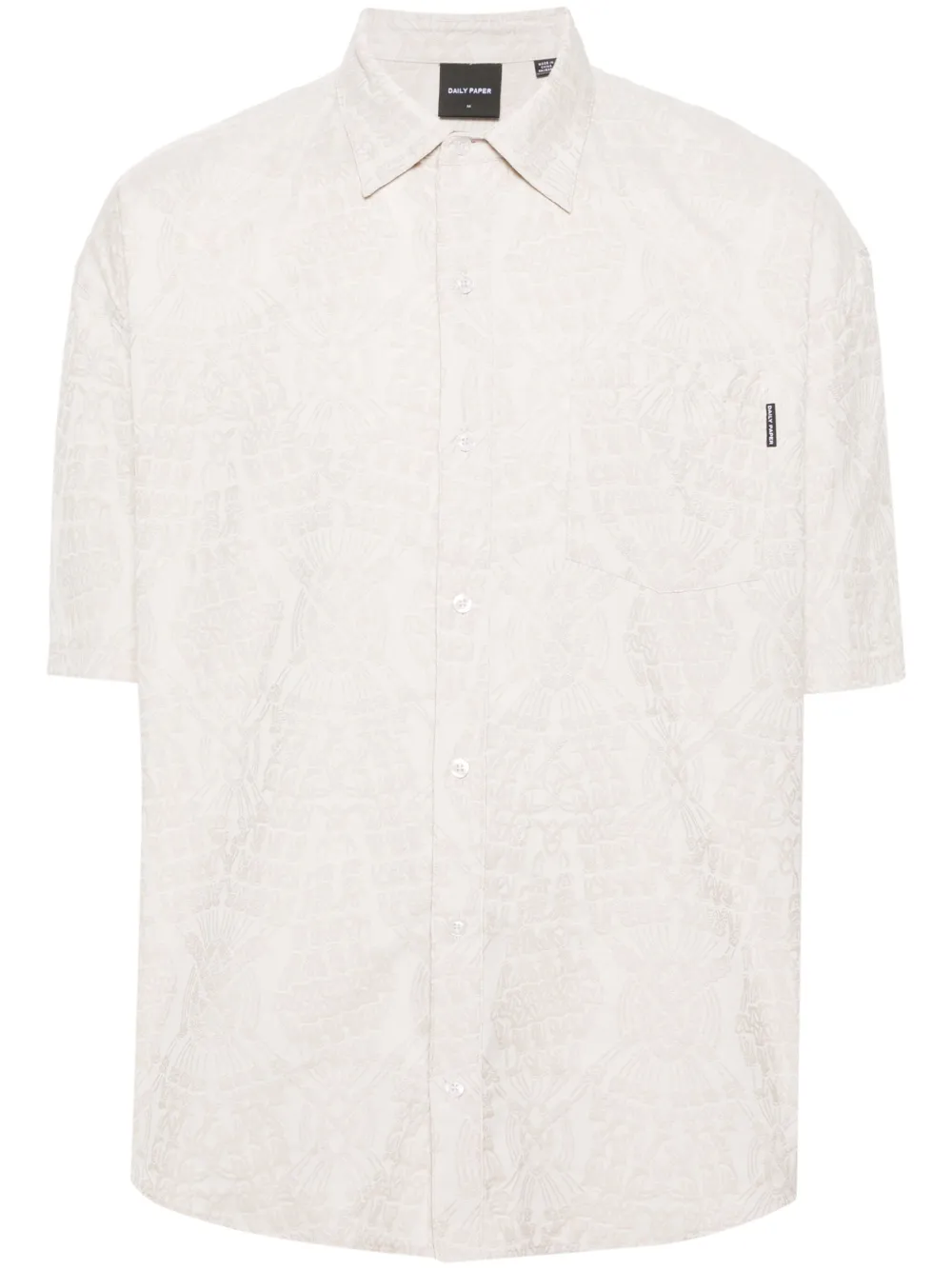 Жаккардовая рубашка Zuri в технике макраме Daily Paper, нейтральный
Жаккардовая рубашка Zuri в технике макраме Daily Paper, нейтральный