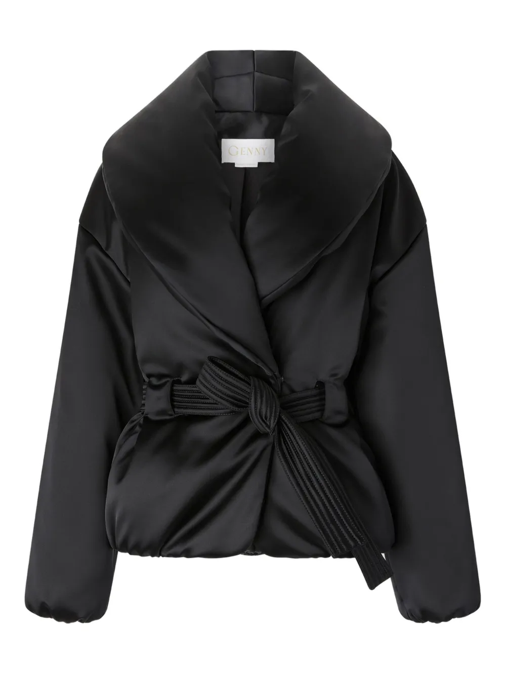 Жакет с бантом Genny, черный 
Жакет с бантом Genny, черный