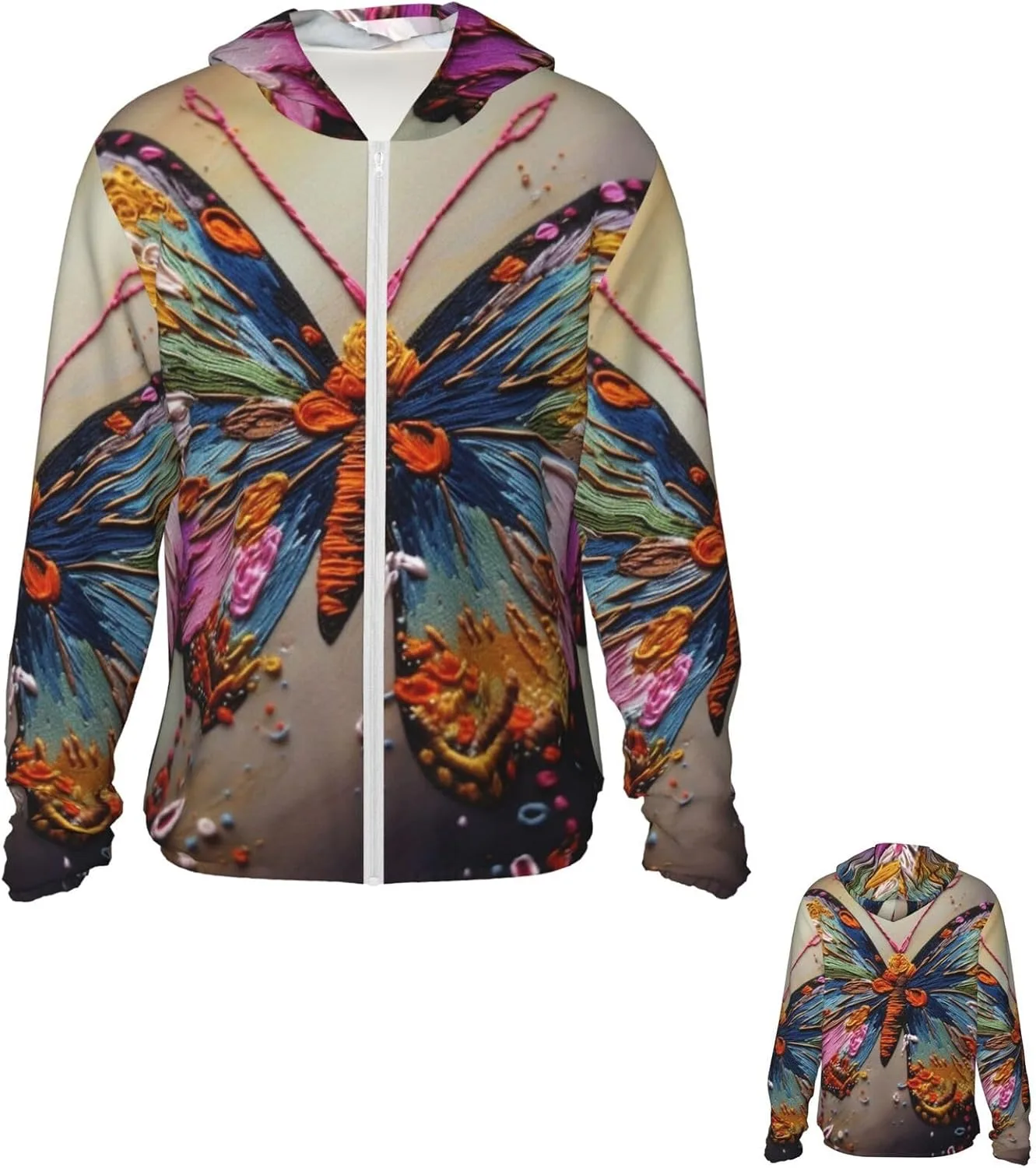 Толстовка с защитой от солнца UPF 50+ и вышивкой бабочки PPTHSNVB
Толстовка с защитой от солнца UPF 50+ и вышивкой бабочки PPTHSNVB