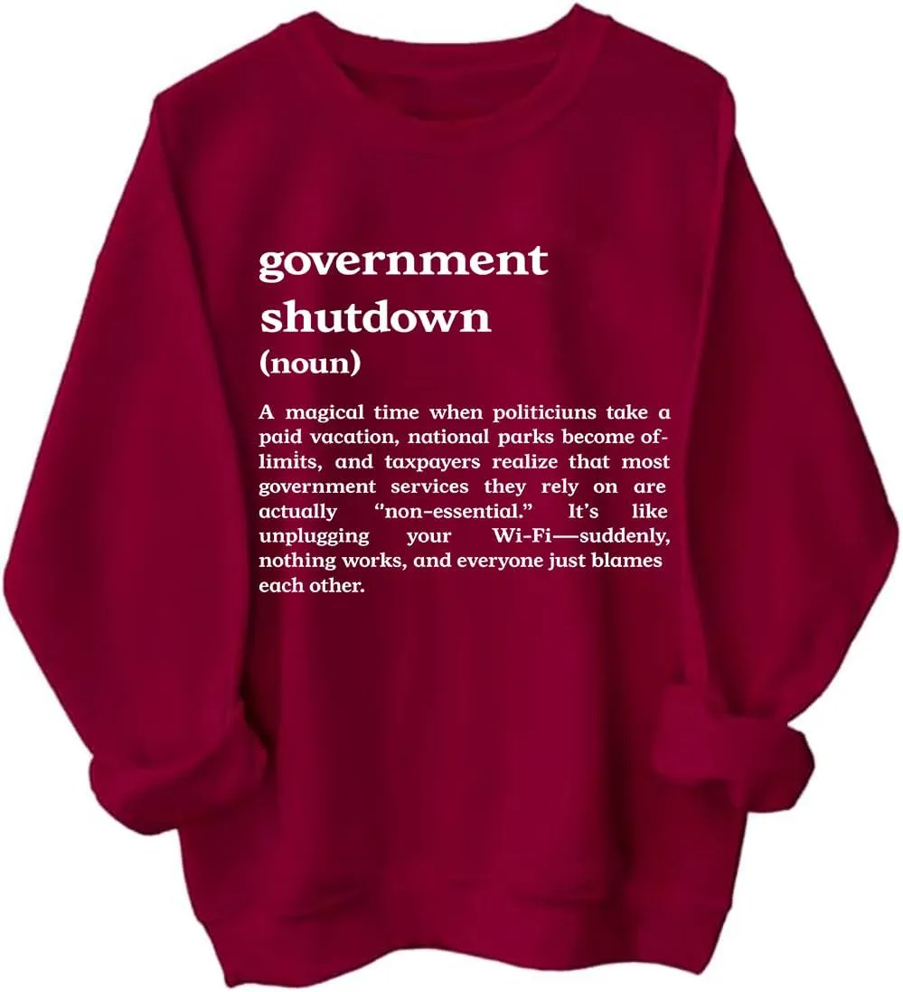 Толстовка Funny Government Shutdown Exosea
Толстовка Funny Government Shutdown Exosea