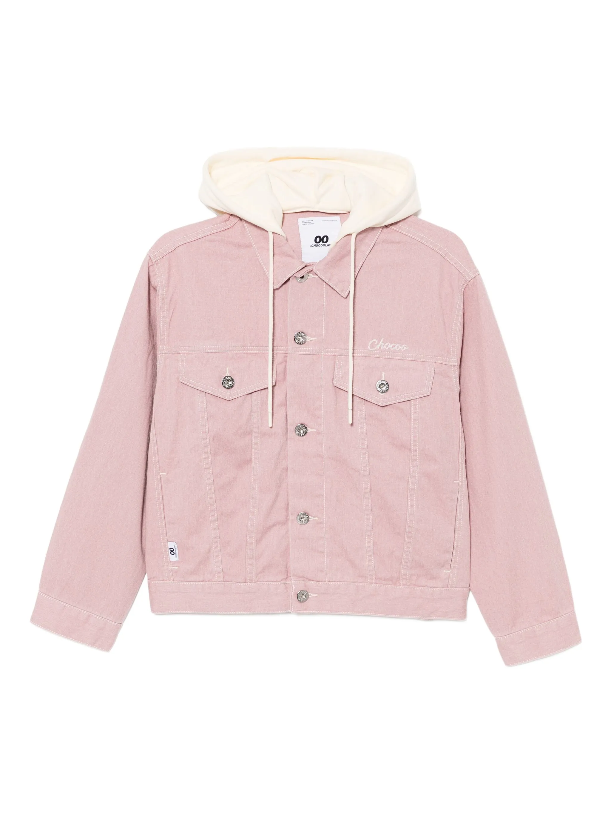Куртка с вышитым логотипом Chocoolate, розовый
Куртка с вышитым логотипом Chocoolate, розовый
