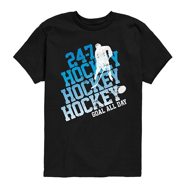 Футболка с принтом 24-7 hockey goal all day для мальчиков 8-20 Licensed Character, Black
Футболка с принтом 24-7 hockey goal all day для мальчиков 8-20 Licensed Character, Black