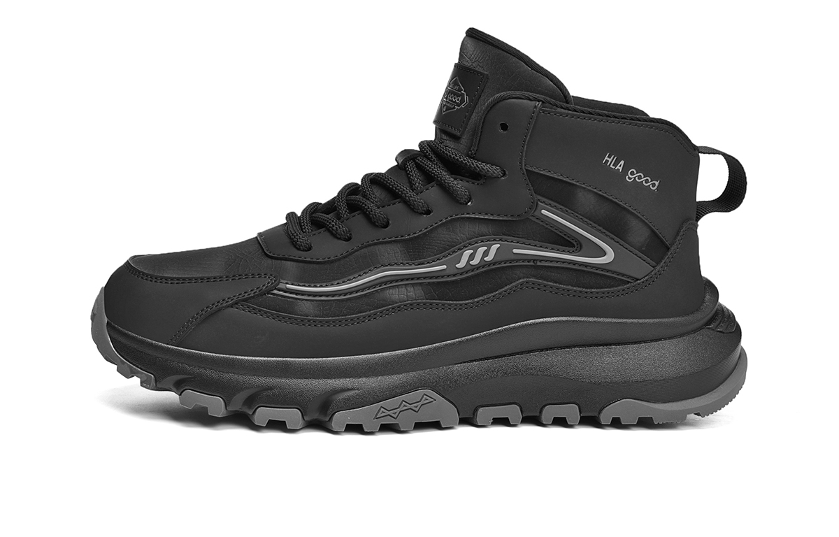 HLA Мужские повседневные ботинки Mid Top черные, хаки - хаки (на флисовой подкладке), цвет Khaki (Fleece-Lined)
HLA Мужские повседневные ботинки Mid Top черные, хаки - хаки (на флисовой подкладке), цвет Khaki (Fleece-Lined)