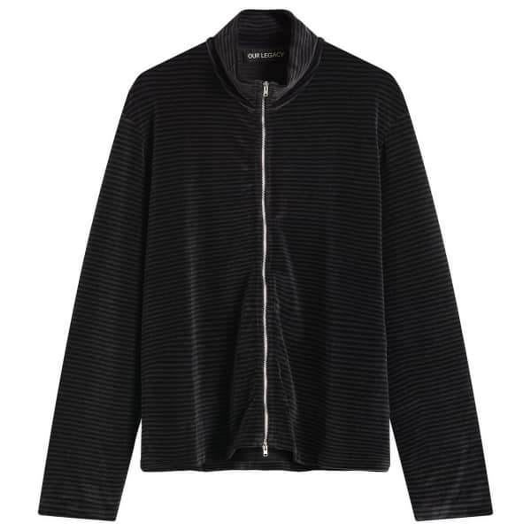 Укороченное поло с застежкой-молнией Our Legacy, Phantom Stripe Velour
Укороченное поло с застежкой-молнией Our Legacy, Phantom Stripe Velour