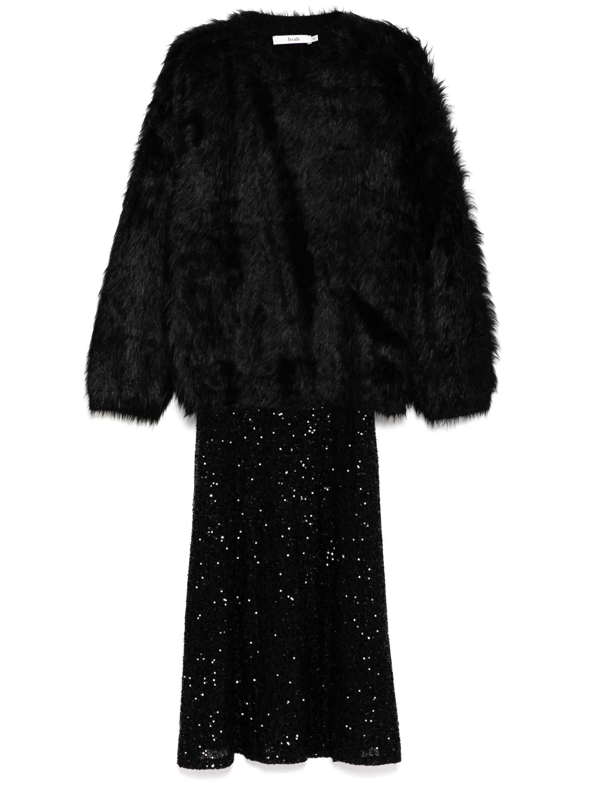 Платье с пайетками B+Ab, черный
Платье с пайетками B+Ab, черный