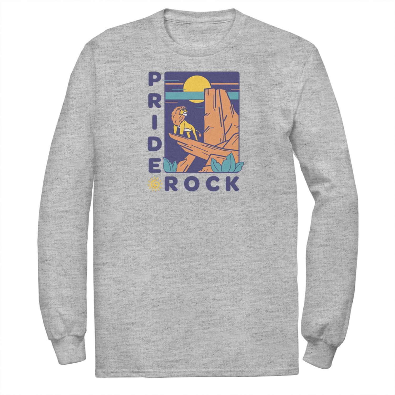 Мужская футболка Disney The Lion King Simba Pride Rock с простой надписью Licensed Character
Мужская футболка Disney The Lion King Simba Pride Rock с простой надписью Licensed Character