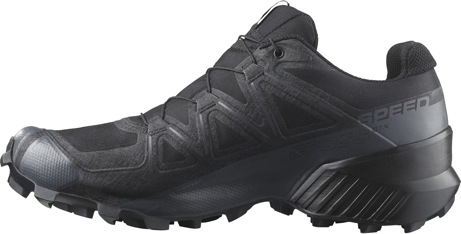 Кроссовки для трейлраннинга Salomon Men's Speedcross GTX Waterproof, Black/Black/Phantom
Кроссовки для трейлраннинга Salomon Men's Speedcross GTX Waterproof, Black/Black/Phantom