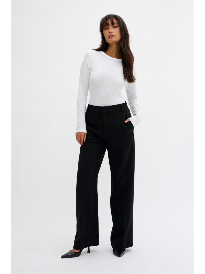 My Essential Wardrobe Повседневные брюки 29 свободного кроя, черные
My Essential Wardrobe Повседневные брюки 29 свободного кроя, черные