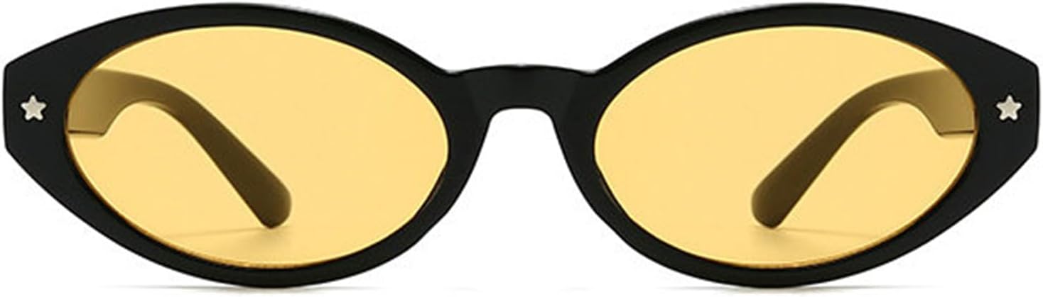 Солнцезащитные очки COTIA маленького овального размера для женщин и мужчин, летние, в стиле ретро, с асимметричным оправой «кошачий глаз», модные солнцезащитные очки для активного отдыха, Black Yellow
Солнцезащитные очки COTIA маленького овального размера для женщин и мужчин, летние, в стиле ретро, с асимметричным оправой «кошачий глаз», модные солнцезащитные очки для активного отдыха, Black Yellow