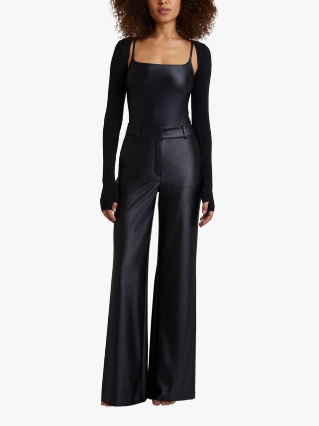 Широкие брюки с матовым металлическим рисунком Commando, черный
Широкие брюки с матовым металлическим рисунком Commando, черный