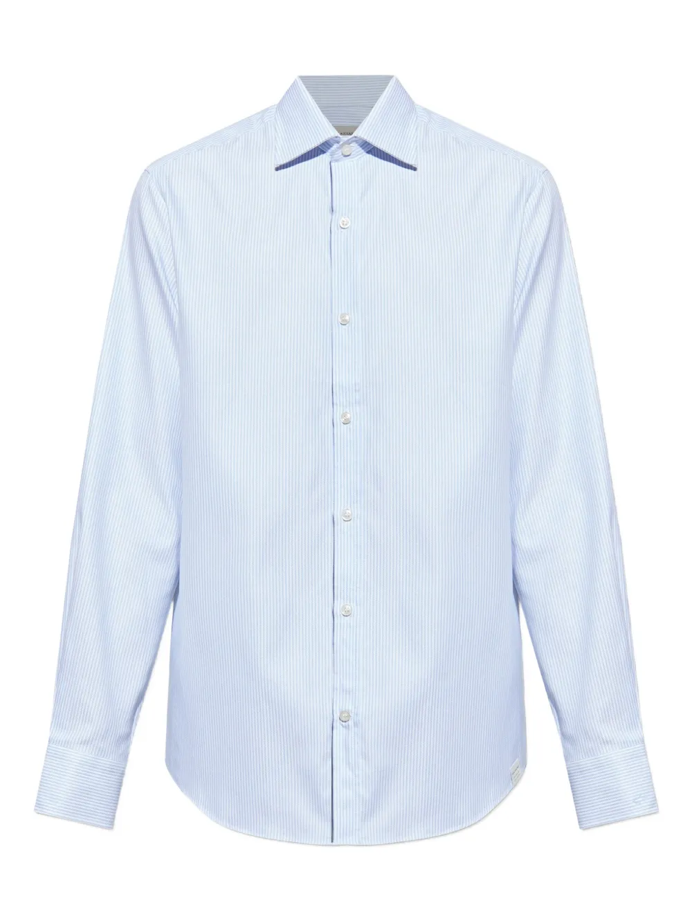 Полосатая хлопковая рубашка Paul & Shark, синий 
Полосатая хлопковая рубашка Paul & Shark, синий