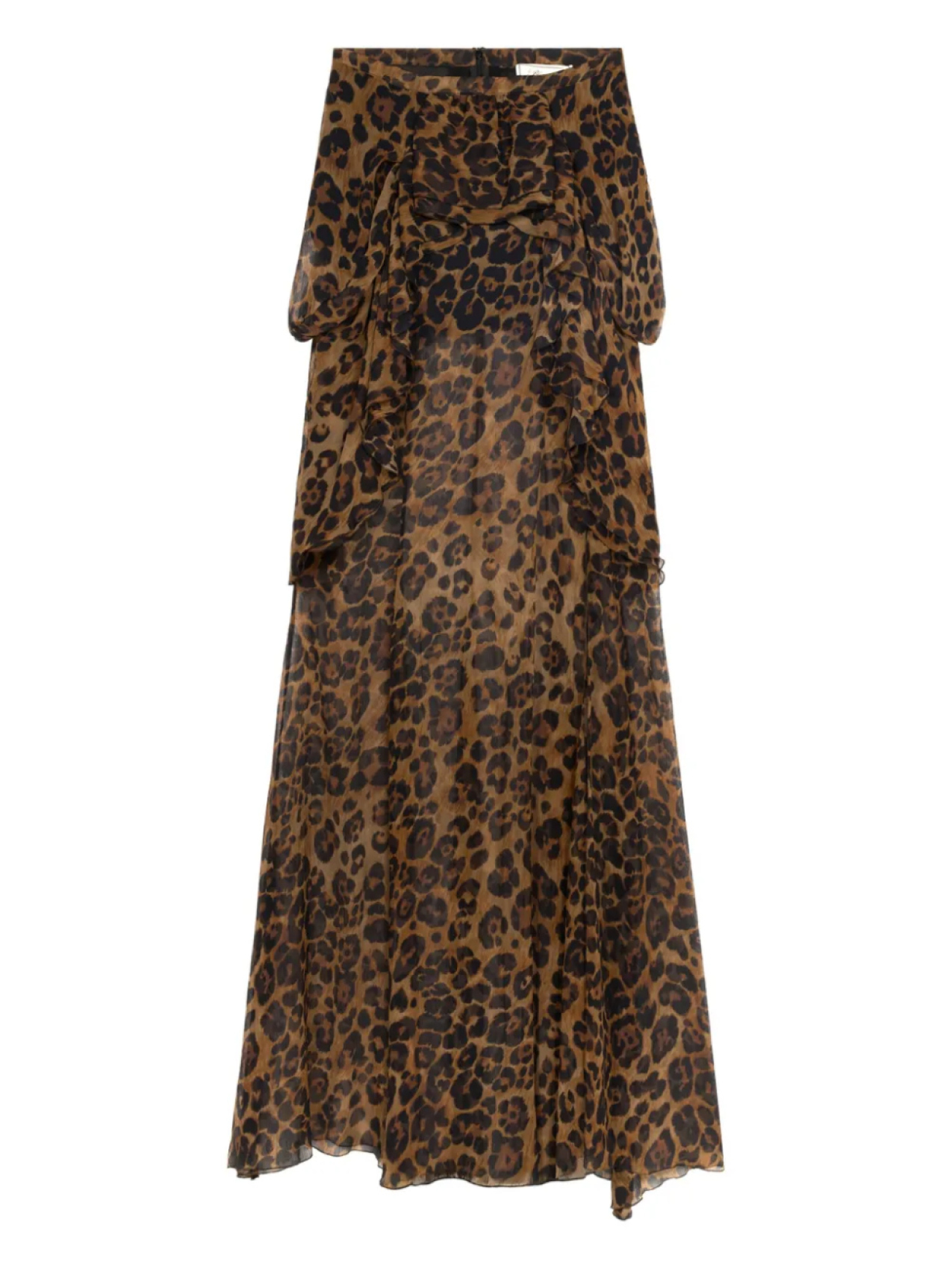 Blumarine юбка с оборками и принтом, коричневый
Blumarine юбка с оборками и принтом, коричневый