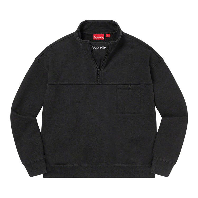 Куртка Supreme Washed Half Zip Pullover, Black
Куртка Supreme Washed Half Zip Pullover, Black