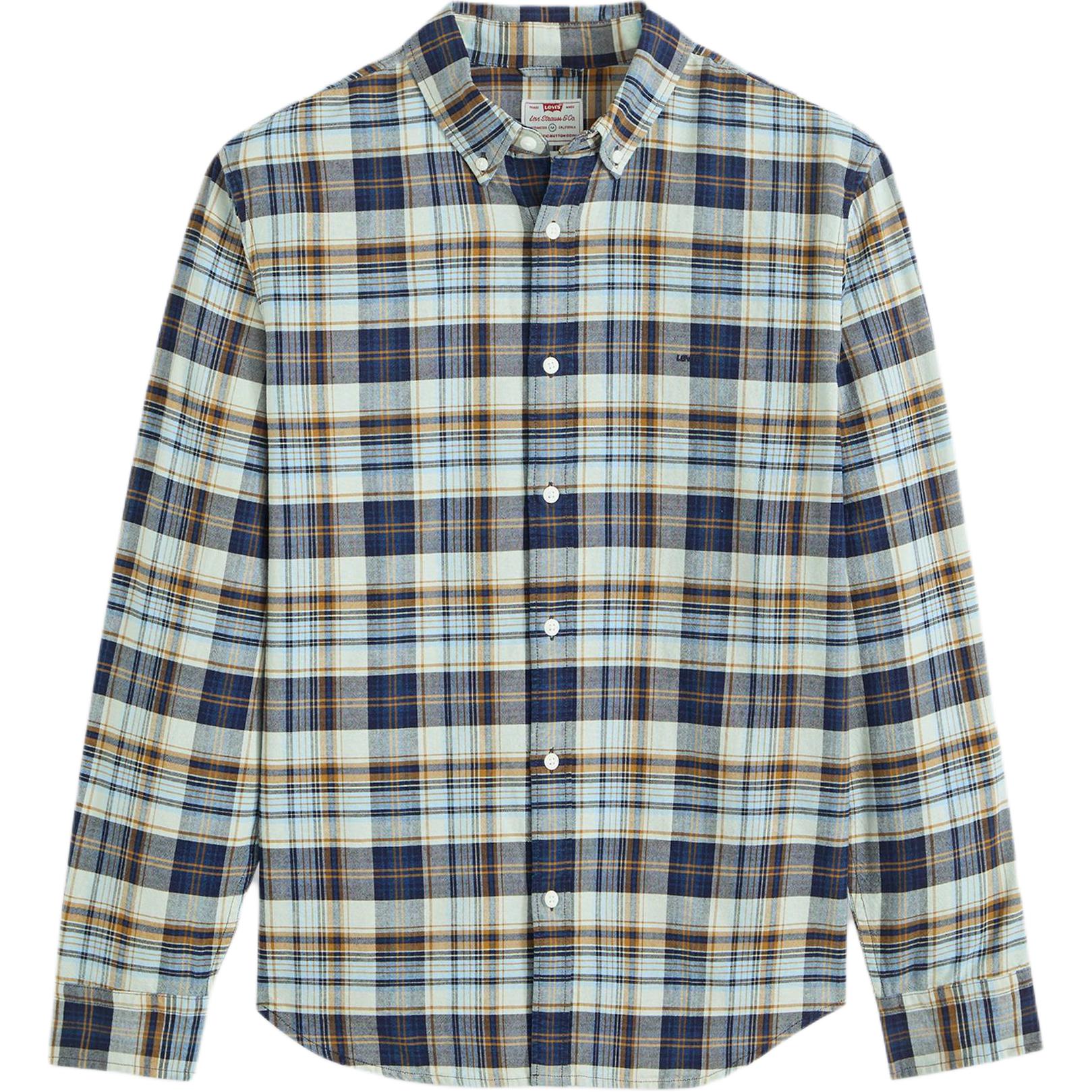 Levis Мужская синяя рубашка
Levis Мужская синяя рубашка