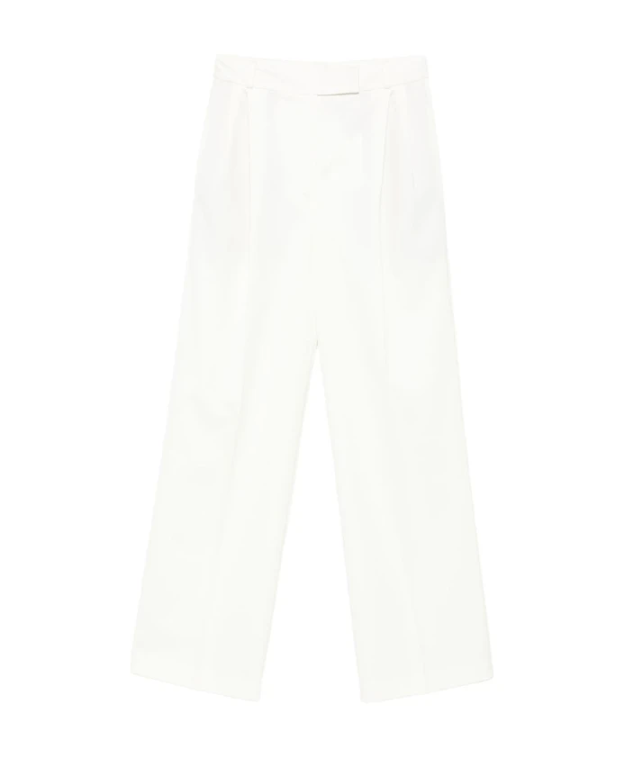 Шелковые брюки с широкими штанинами Rã³He, белый
Шелковые брюки с широкими штанинами Rã³He, белый