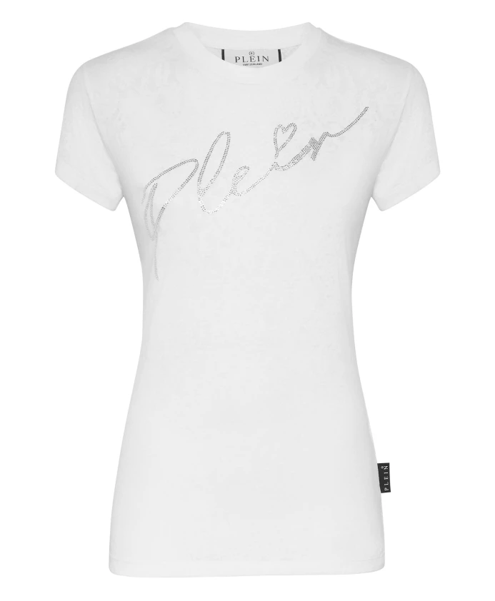 Фирменная футболка с круглым вырезом Philipp Plein, белый
Фирменная футболка с круглым вырезом Philipp Plein, белый