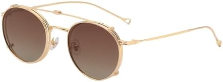 Сине-зеленые круглые солнцезащитные очки для мужчин, складные очки с зажимом, защита от УФ-излучения UV400 для женщин, металлическая оправа, мужские очки для вождения MTZJH
Сине-зеленые круглые солнцезащитные очки для мужчин, складные очки с зажимом, защита от УФ-излучения UV400 для женщин, металлическая оправа, мужские очки для вождения MTZJH