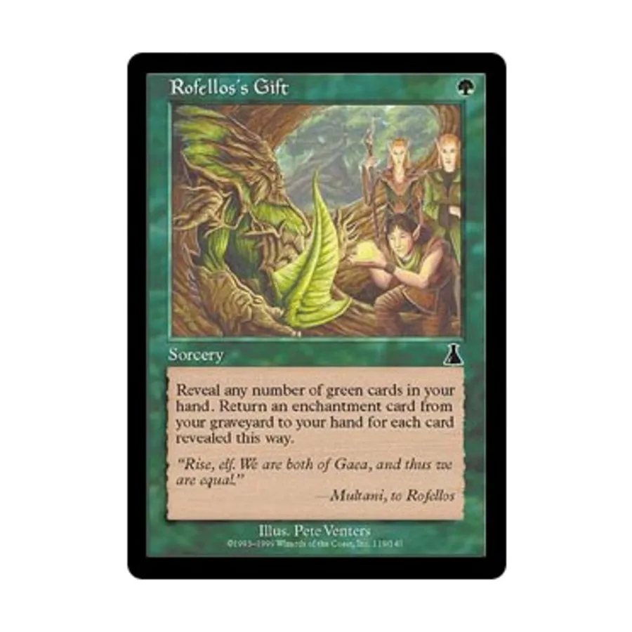 CCG Дар Рофеллоса (С), MTG - Urza's Destiny
CCG Дар Рофеллоса (С), MTG - Urza's Destiny