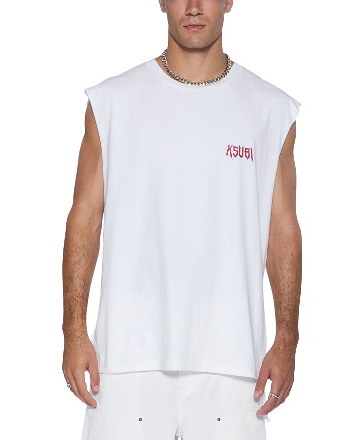 Футболка оверсайз с принтом Kingdom Cut Off Ksubi, белый
Футболка оверсайз с принтом Kingdom Cut Off Ksubi, белый