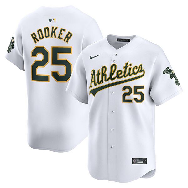 Мужская белая домашняя игровая майка Brent Rooker Nike
Мужская белая домашняя игровая майка Brent Rooker Nike