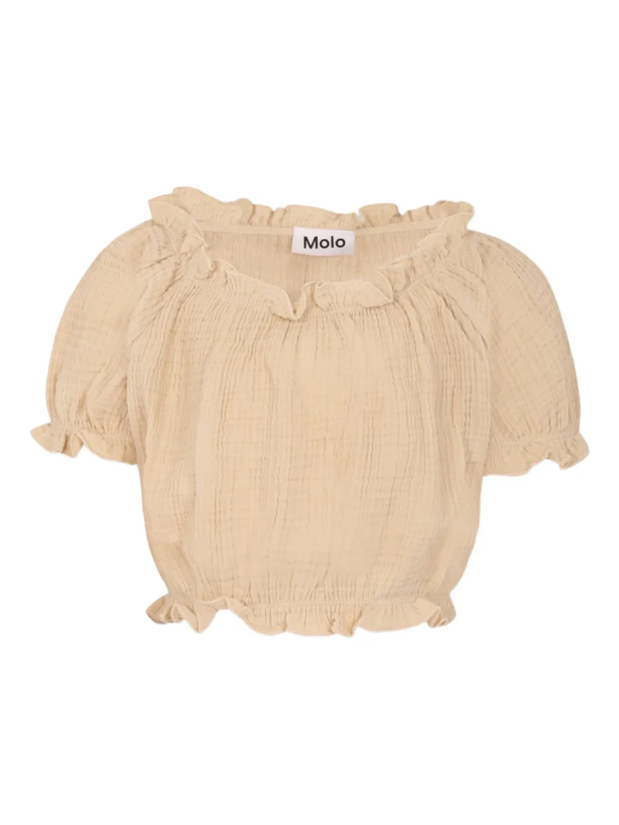 Топ с оборками Molo, нейтральный
Топ с оборками Molo, нейтральный