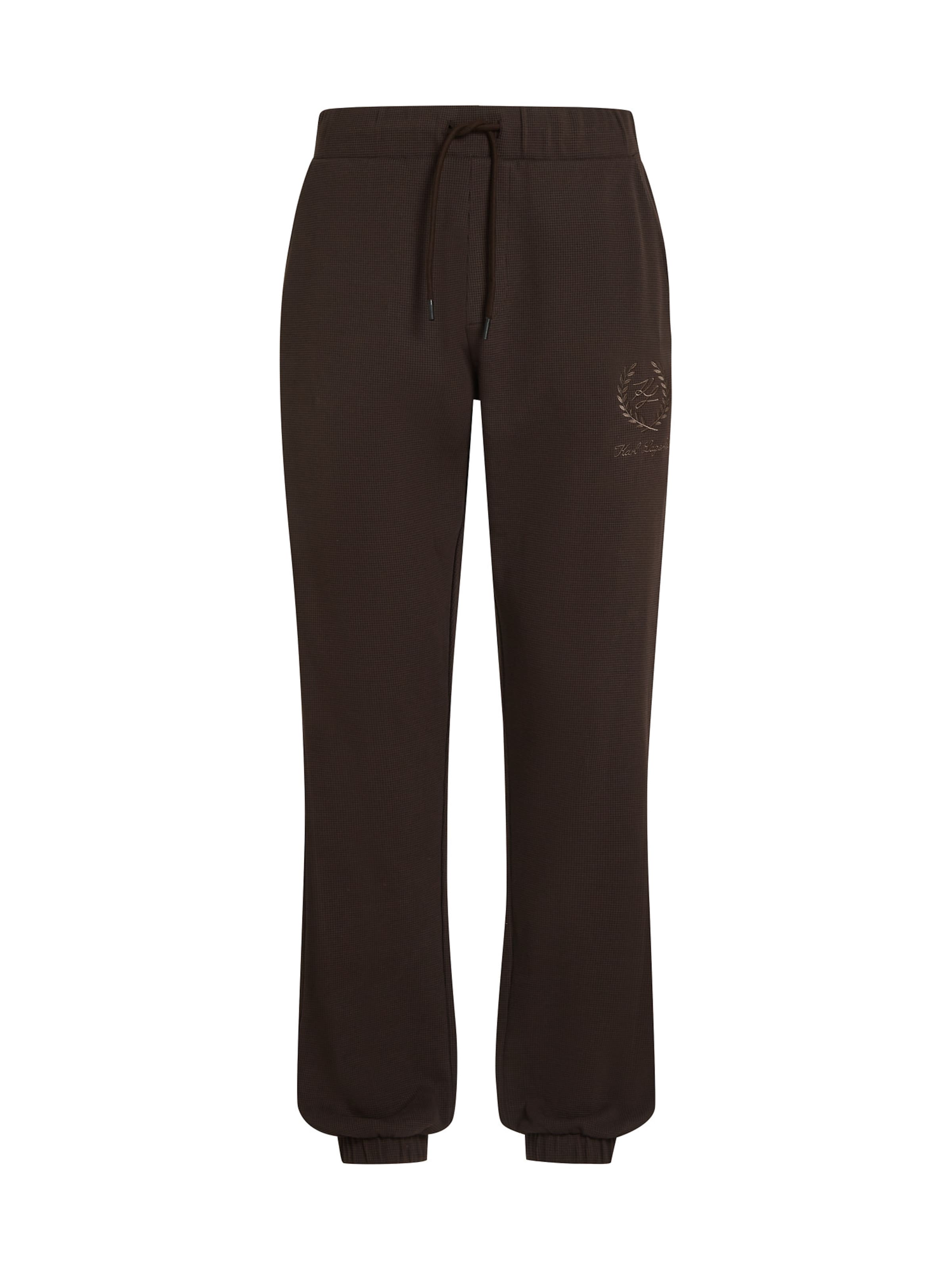 Karl Lagerfeld Узкие брюки в темно-коричневом цвете
Karl Lagerfeld Узкие брюки в темно-коричневом цвете