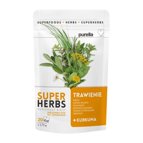 Purella Superfoods, Для пищеварения, травяная смесь, 20 пакетиков
Purella Superfoods, Для пищеварения, травяная смесь, 20 пакетиков