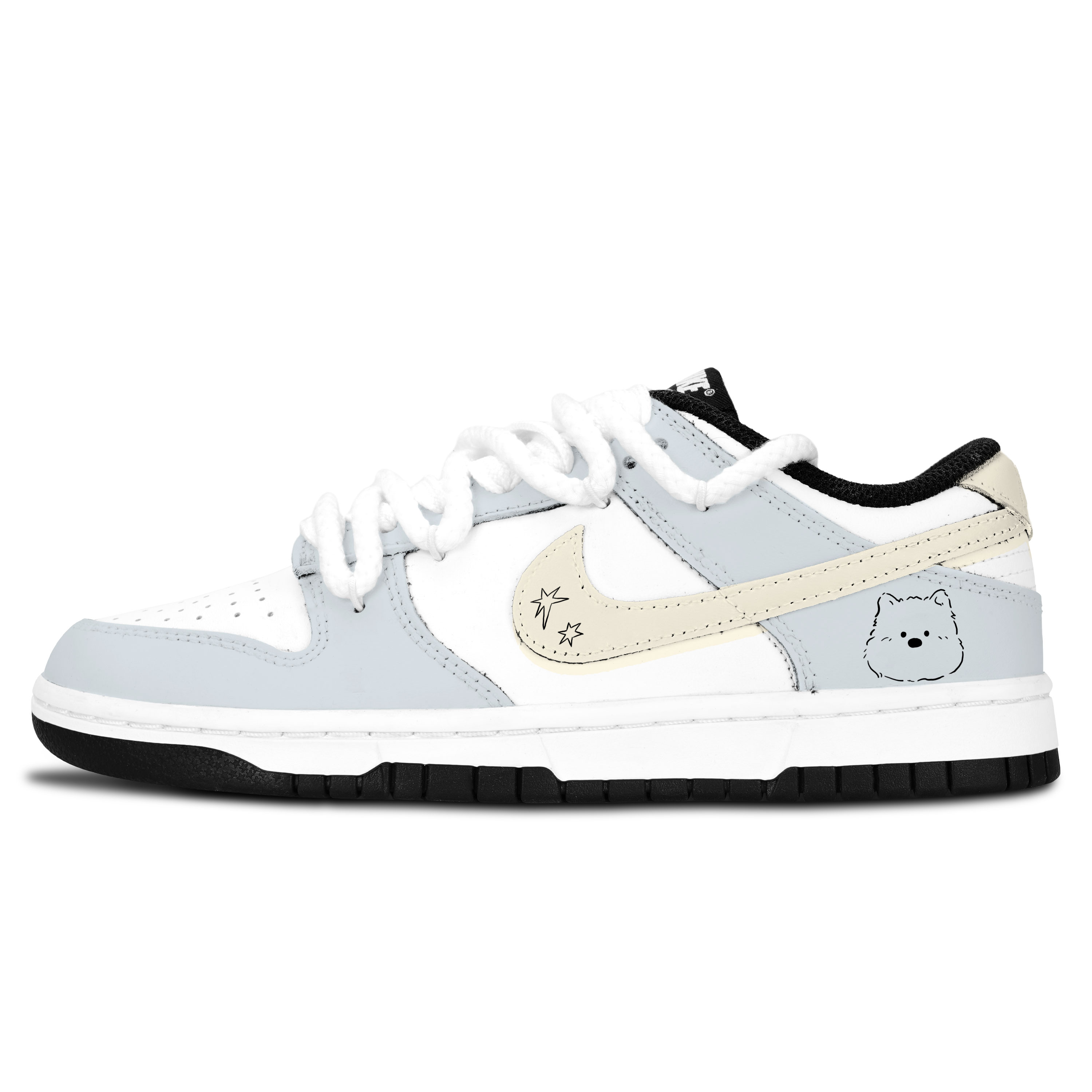 Nike Данк Блэк Уайт, сольные стильные собачьи устойчивые к истиранию противоскользящие низкие скейтбордские кроссовки унисекс серо-голубые, цвет Gray Blue
Nike Данк Блэк Уайт, сольные стильные собачьи устойчивые к истиранию противоскользящие низкие скейтбордские кроссовки унисекс серо-голубые, цвет Gray Blue