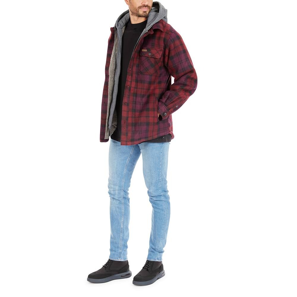 Куртка-рубашка из микрофлиса на подкладке из шерпы Big & Tall Smith's Workwear, цвет Black Gray
Куртка-рубашка из микрофлиса на подкладке из шерпы Big & Tall Smith's Workwear, цвет Black Gray