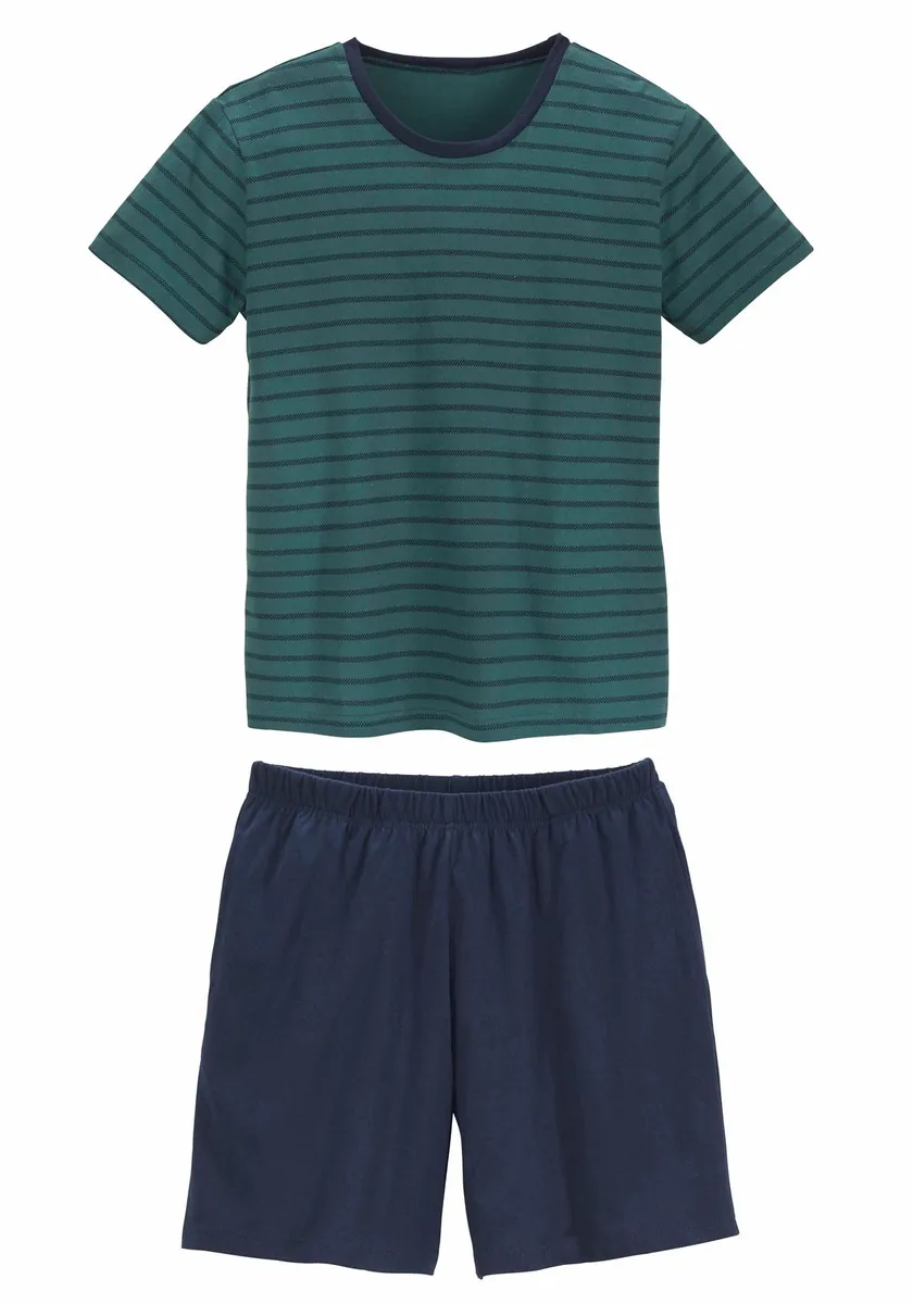 Пижамы le jogger (2 шт., 1 шт.), с полосатым верхом, цвет морской волны
Пижамы le jogger (2 шт., 1 шт.), с полосатым верхом, цвет морской волны