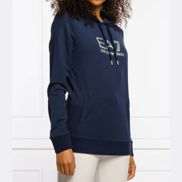Толстовка обычного кроя Ea7, синий
Толстовка обычного кроя Ea7, синий