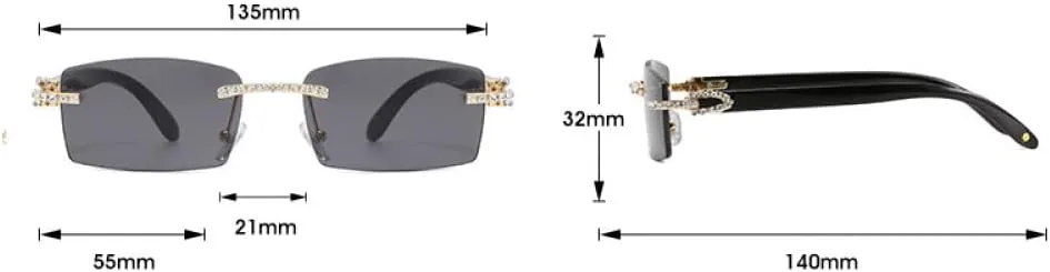 Женские солнцезащитные очки MUTYNE без оправы с бриллиантами, винтажные прямоугольные солнцезащитные очки, квадратные очки со стразами, градиентные цвета, C5pink-pink
Женские солнцезащитные очки MUTYNE без оправы с бриллиантами, винтажные прямоугольные солнцезащитные очки, квадратные очки со стразами, градиентные цвета, C5pink-pink