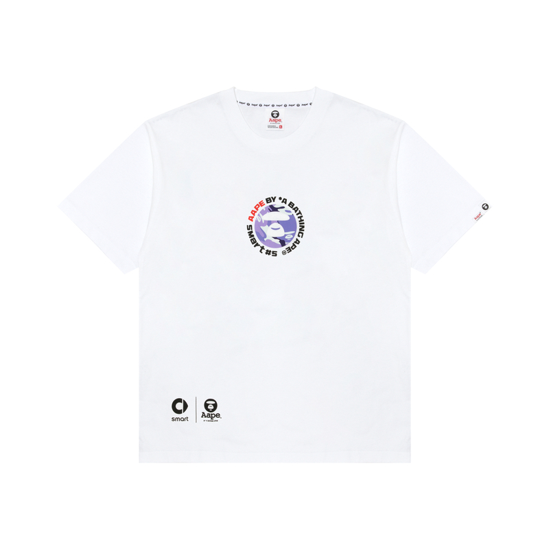 Мужские футболки с круглым вырезом, умеренно прямой крой Aape, белый whx
Мужские футболки с круглым вырезом, умеренно прямой крой Aape, белый whx
