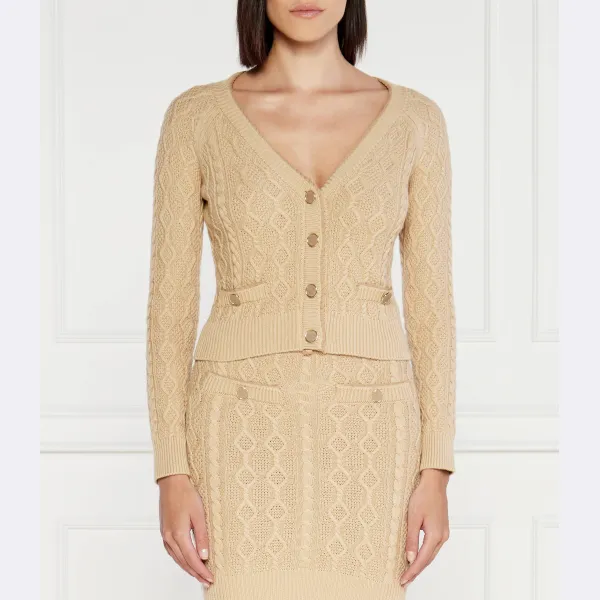 Кардиган узкого кроя Isabelle Guess, бежевый
Кардиган узкого кроя Isabelle Guess, бежевый