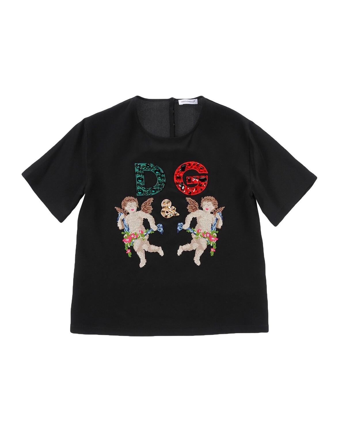 Топ Dolce&Gabbana, черный 
Топ Dolce&Gabbana, черный