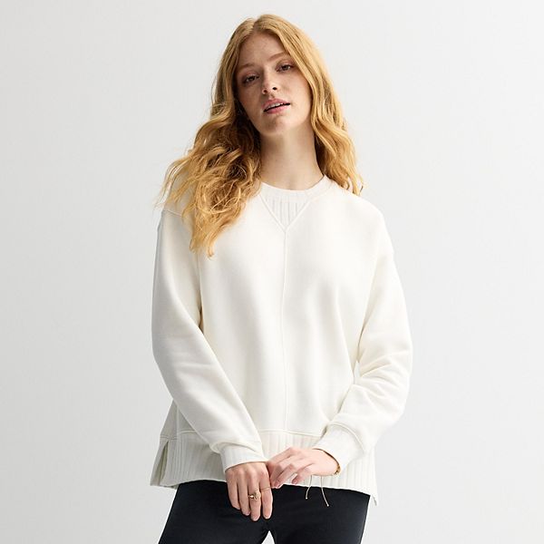 Женский свитер с комбинированной резинкой Sonoma Goods For Life, Ivory Silk
Женский свитер с комбинированной резинкой Sonoma Goods For Life, Ivory Silk
