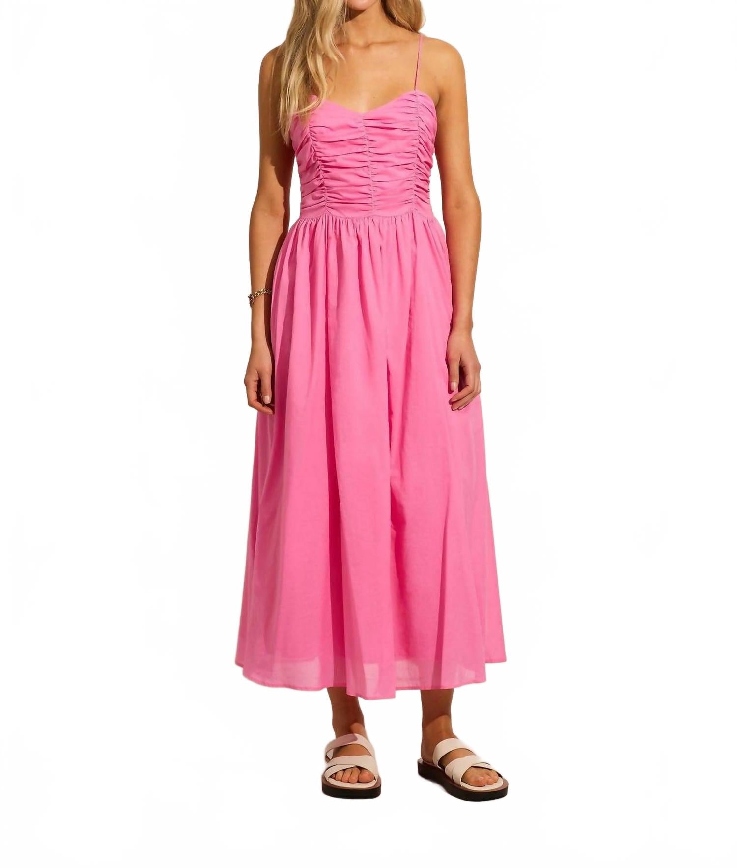 Платье миди Portia в розовом цвете Auguste the Label
Платье миди Portia в розовом цвете Auguste the Label