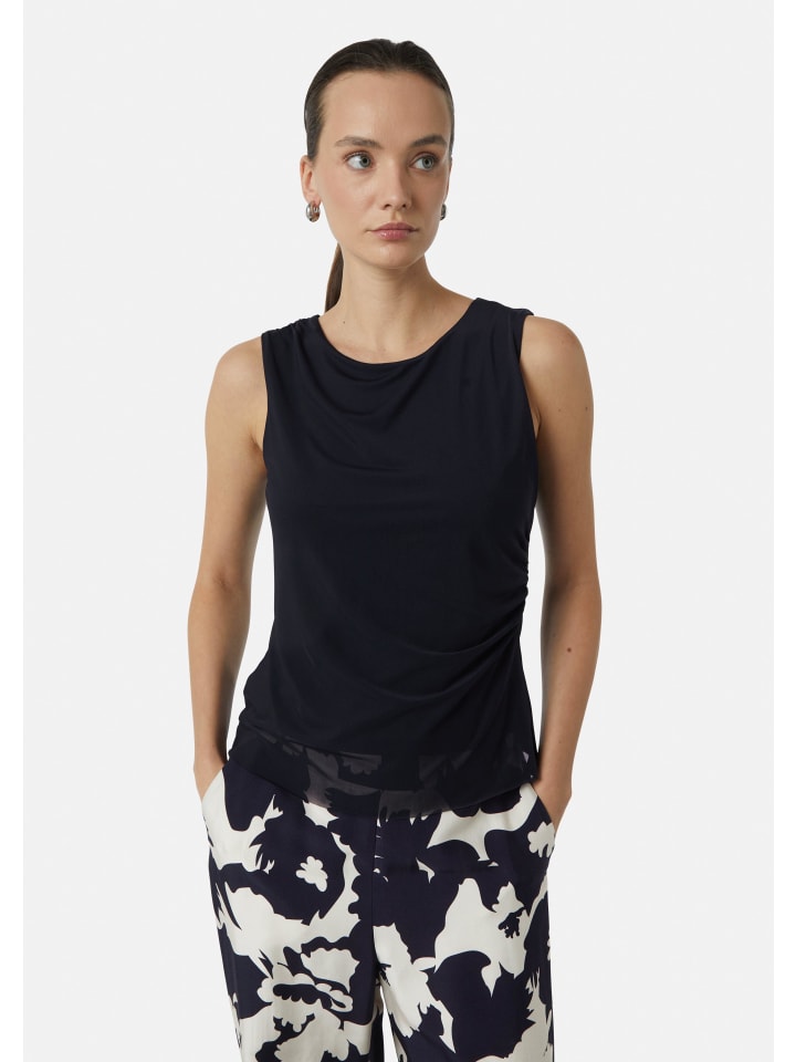 Топ comma, синий 
Топ comma, синий