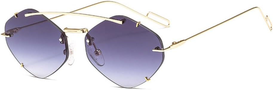 Женские солнцезащитные очки без оправы Polygon, модные солнцезащитные очки с градиентным переходом, женские очки-«конфетки», защита от ультрафиолета UV400, SUN1756 Generic, C2 Gold-grey
Женские солнцезащитные очки без оправы Polygon, модные солнцезащитные очки с градиентным переходом, женские очки-«конфетки», защита от ультрафиолета UV400, SUN1756 Generic, C2 Gold-grey