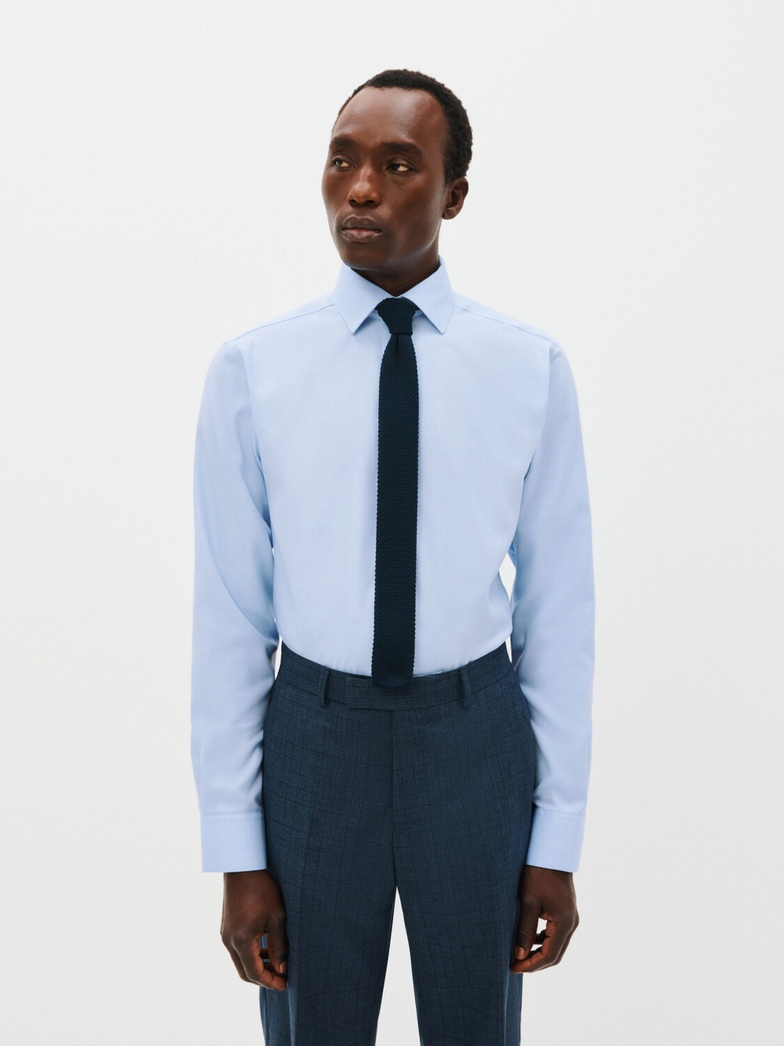 Рубашка узкого кроя John Lewis Dobby синего цвета
Рубашка узкого кроя John Lewis Dobby синего цвета