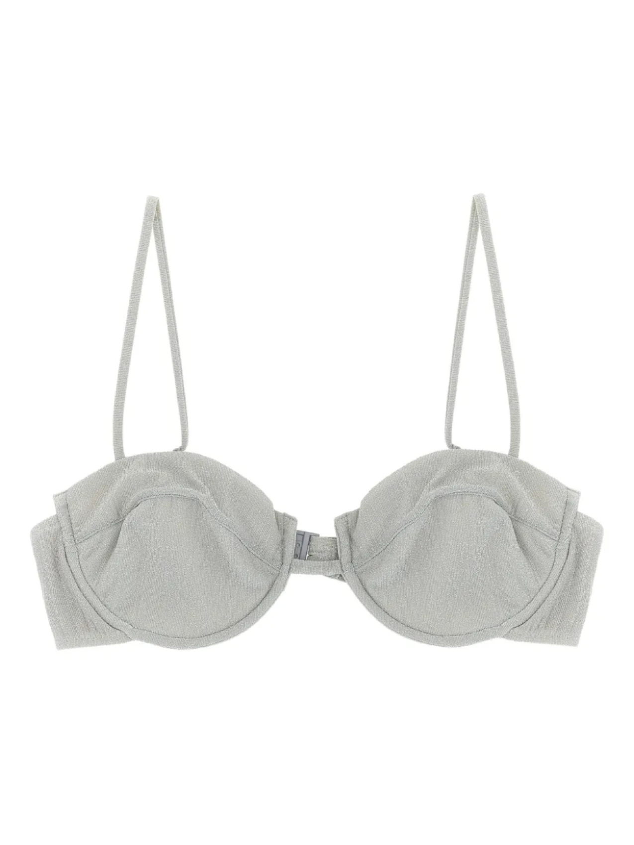 MC2 Saint Barth Salina люрекс бюстгальтер-бралетт бикини верх, серебряный
MC2 Saint Barth Salina люрекс бюстгальтер-бралетт бикини верх, серебряный