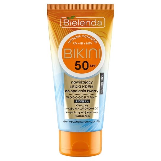 Бикини, Увлажняющий крем для лица spf50, 50мл Bielenda
Бикини, Увлажняющий крем для лица spf50, 50мл Bielenda