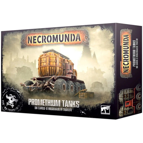 Миниатюра Games Workshop Necromunda: Promethium Tanks on Cargo-8 Ridgehauler Trailer
Миниатюра Games Workshop Necromunda: Promethium Tanks on Cargo-8 Ridgehauler Trailer