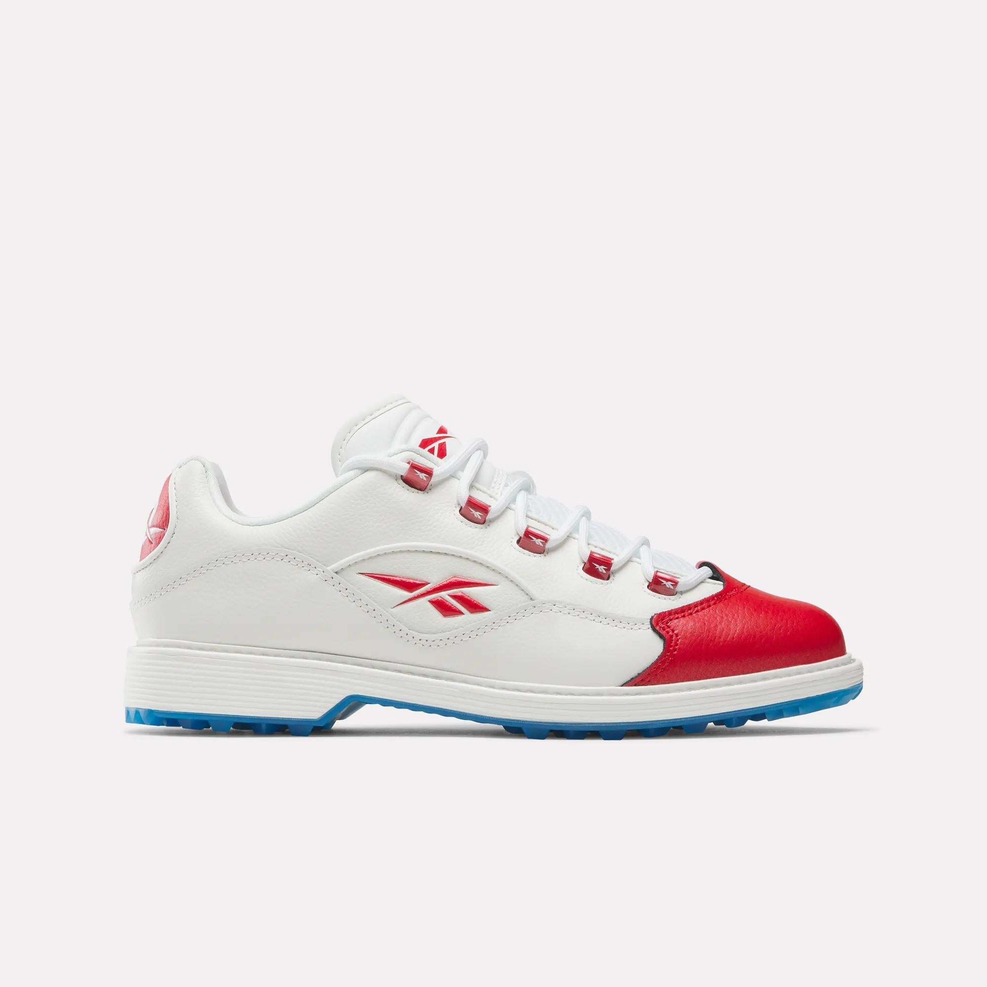 Кроссовки для гольфа Reebok Question (унисекс), white/vector red
Кроссовки для гольфа Reebok Question (унисекс), white/vector red