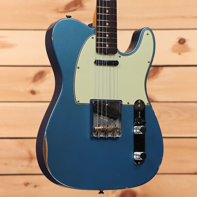 Электрогитара Fender Custom Shop Limited 1960 Telecaster Relic - Aged Lake Placid Blue - CZ575917 - PLEK'd
Электрогитара Fender Custom Shop Limited 1960 Telecaster Relic - Aged Lake Placid Blue - CZ575917 - PLEK'd